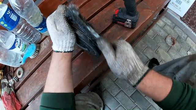 Как самому почистить шкив приводного ремня от мусора АУДИ 100 ц4 2 5 тди 1992 года смотреть онлайн