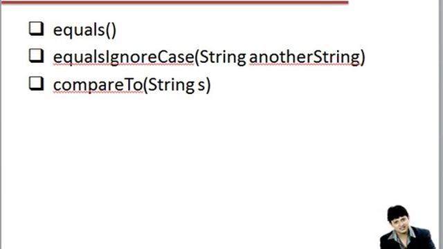 Lecture 31 String methods in Java Hindi смотреть онлайн