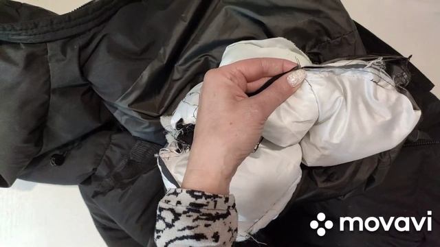 Как отремонтировать порванный бок на пуховике? смотреть онлайн
