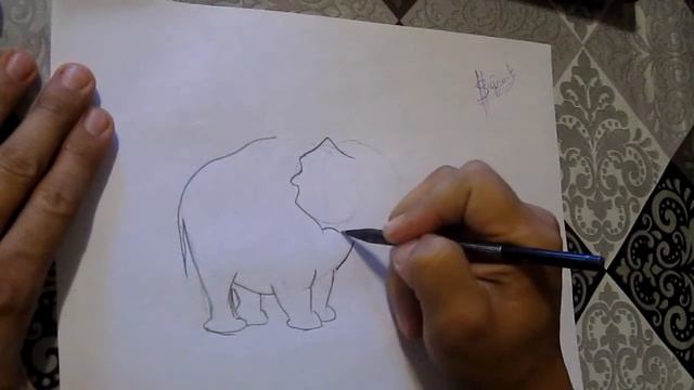 как рисовать слона~1 смотреть онлайн