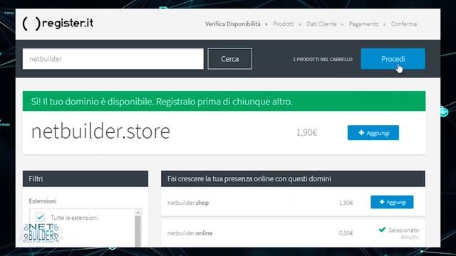 Domini - Registra il Tuo Gratuitamente su "Register.it" смотреть онлайн