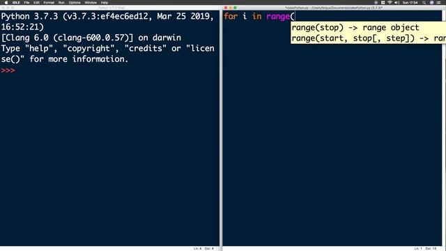 7 - For Loops in python смотреть онлайн