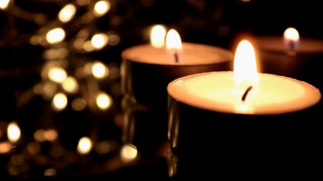 Pretty Candles To Light Up Christmas Holidays | 1 HOUR | Beautiful Relaxing Screensaver смотреть онлайн