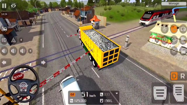 Bus Simulator Indonesia Mod - Mitsubishi Fuso Dump Truck#5 - Android Gameplay смотреть онлайн