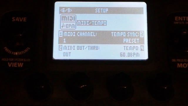 Line 6 POD HD500 Delay & Tap Tempo (дилей и тап-темпо)