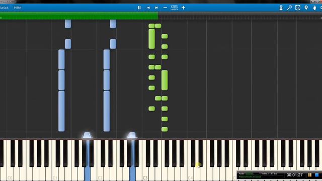 Doug Spata - Gauntlet (Piano Solo) Synthesia смотреть онлайн