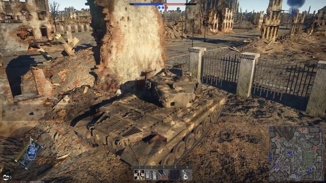 War Thunder | Rhine M46 Patton | RB смотреть онлайн