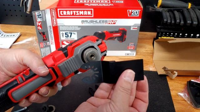 Craftsman Brushless Oscillating Multi-Tool, Unboxing & Review. Will it cut through old nails? смотреть онлайн