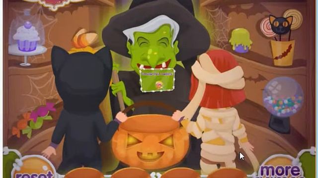 Halloween Spooky Spell Game смотреть онлайн