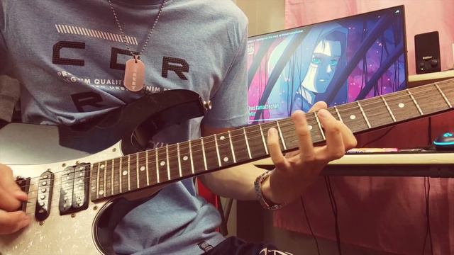 Attack on Titan Season 4 "My War" Guitar Cover Intro смотреть онлайн
