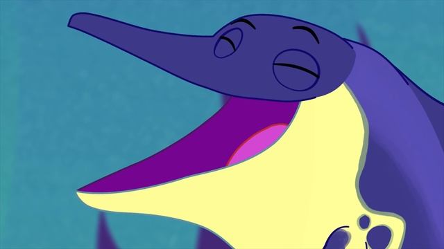 Club Baboo Blowing Soap Bubbles | Dinosaurs T-Rex | Funny Scary Dino Cartoons For Kids