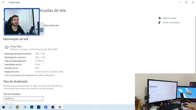 COMO USAR E CONFIGURAR 2 MONITORES NO WINDOWS смотреть онлайн