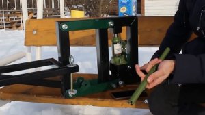 Мотохвост с домкратом для перевозки мотоцикла на фаркопе