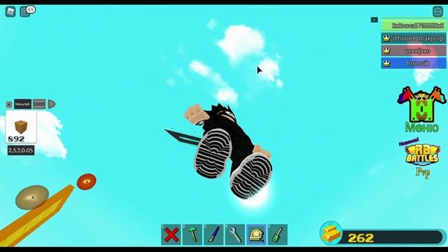 Все функции инструментов и как ими пользоватся Build a boat for treasure Roblox смотреть онлайн