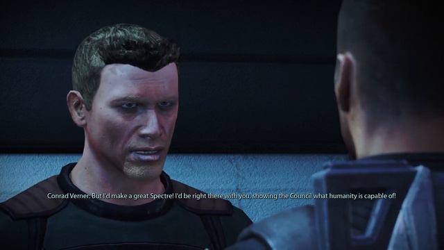 Mass Effect 1 Legendary Edition Conrad Verner Wants To Become a Spectre смотреть онлайн