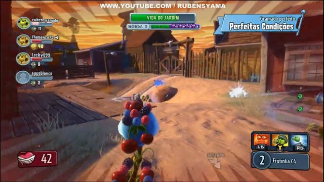 Gameplay - Plants vs. Zombies Garden Warfare - l Xbox One смотреть онлайн