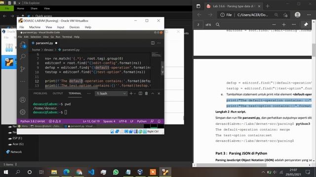 Lab 3.6.6 - Parsing type data di Python смотреть онлайн