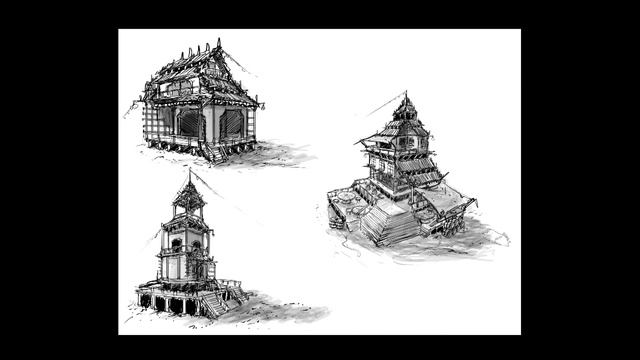 Environment Designing - Sketching Buildings смотреть онлайн