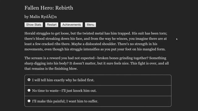 Fallen Hero Rebirth #15 - My Villain Name IS!!! смотреть онлайн