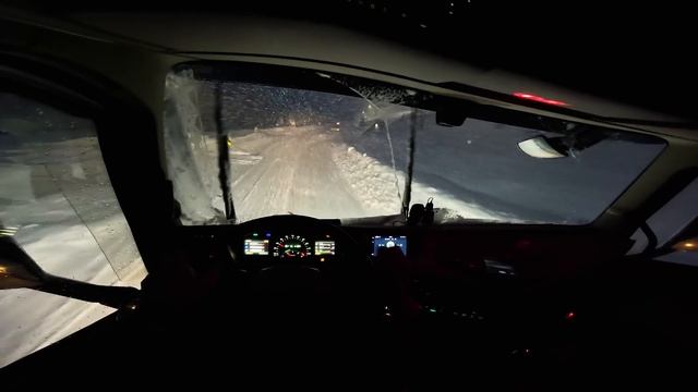 The hardest day this year ?? POV Truck Driving Norway 4K60 Volvo FH500 смотреть онлайн