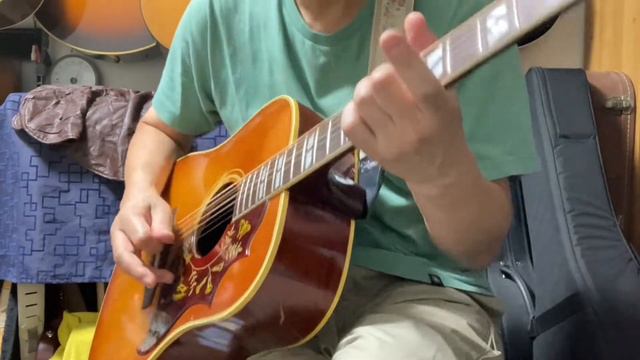 Ticket To Ride | The Beatles | Solo Guitar Arrangement | Gibson Hummingbird,1965 смотреть онлайн