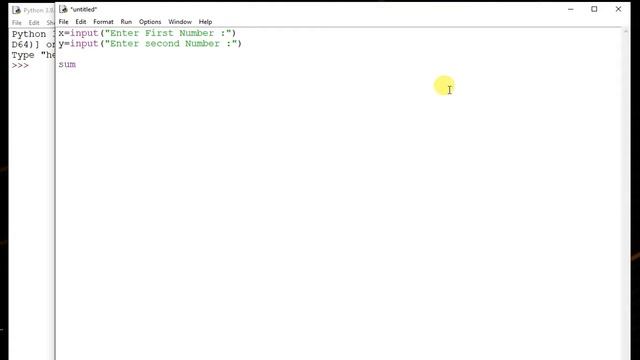 Python Script to Add two Numbers with User input (Addition of Two Value) смотреть онлайн