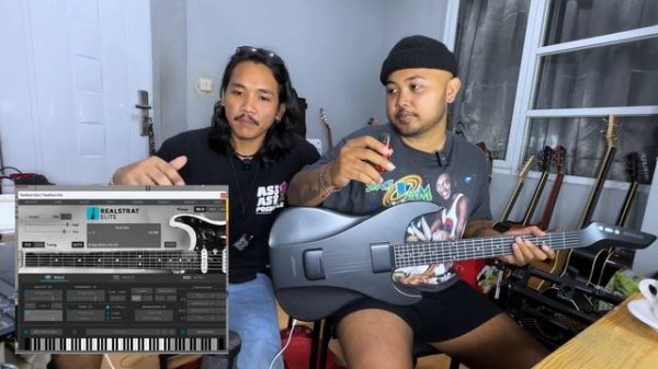 Eksperimen Gitar Tanpa Senar Dipakein Distorsi! Aeroband Guitar