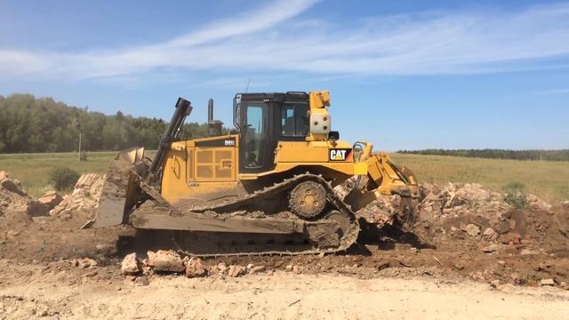 Бульдозе Caterpillar D6R планировка смотреть онлайн