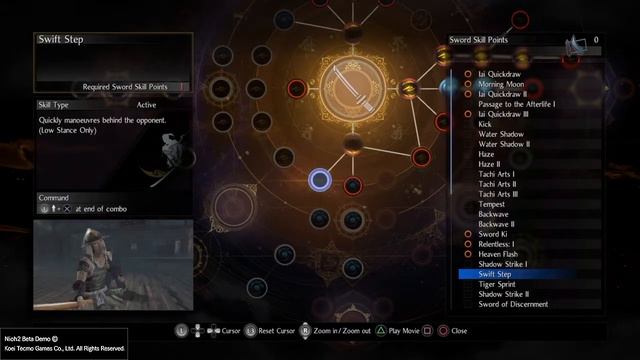 Nioh 2 - Open Beta • Sword Skill Tree смотреть онлайн