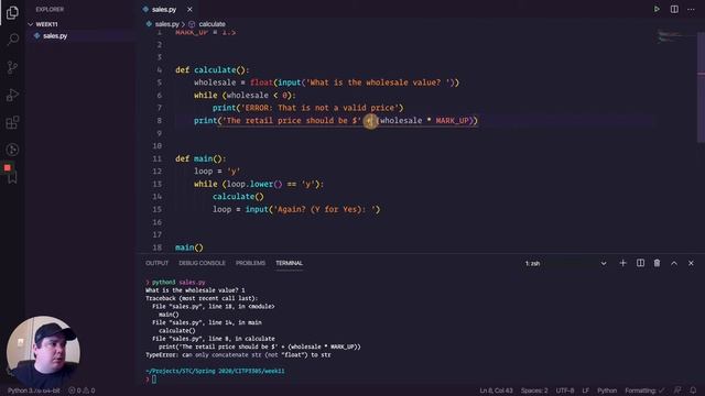 Python - Input Validation and External Libraries смотреть онлайн