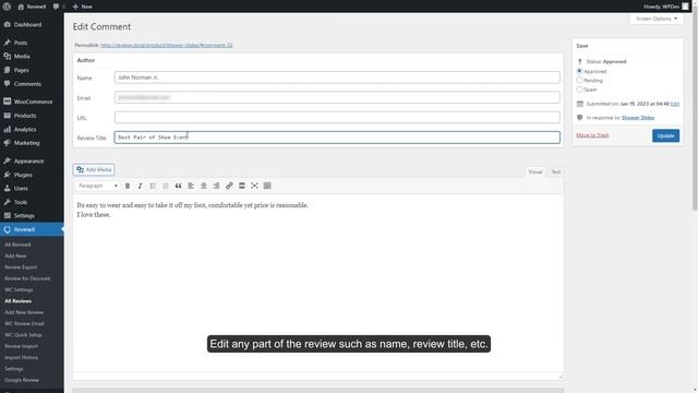 How To Edit WooCommerce Reviews Using ReviewX? смотреть онлайн
