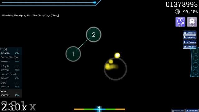Vaxei | Tia - The Glory Days [Glory] +HD,DT (99.02%) FC #1 | 659pp смотреть онлайн
