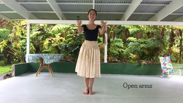 Hula Dance 101 -Aloha 'Oe HAND【ハワイ島からフラダンス基本講座「アロハ・オエ」手の動き編】 смотреть онлайн