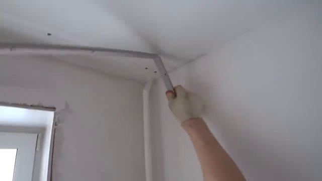 СЕКРЕТЫ монтажа ниши (скрытый карниз) под гардину в натяжном потолке. Как натянуть потолок от А до смотреть онлайн