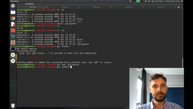 Git Fundamentals: gitignore file. How it works? смотреть онлайн