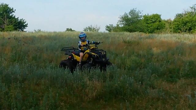 Обкатываем АTV IRBIS-125UM смотреть онлайн