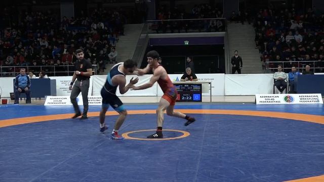 GR 67 kg: Bronze - Məhəmməd Həsənov - Kazbek Fətəliyev смотреть онлайн