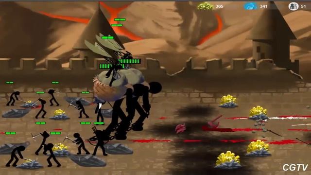 Stick War 2 - Giant Boss Vs Medusa Final Boss смотреть онлайн