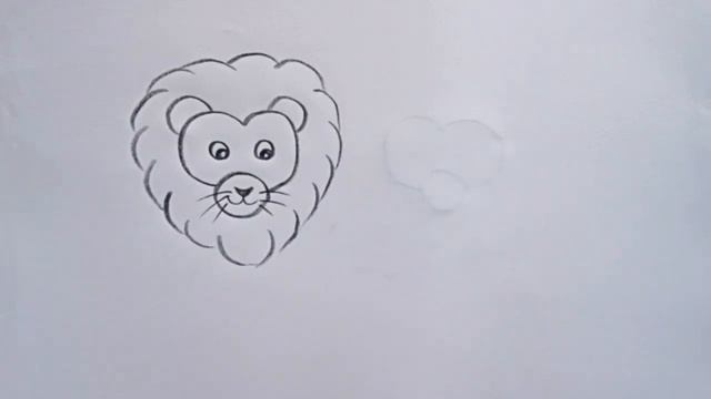 how to draw lion drawing easy step by step@Kids Drawing Talent смотреть онлайн