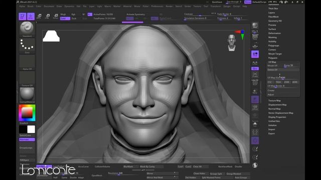 Normal map в ZBrush - подробный урок смотреть онлайн