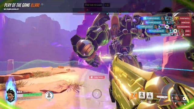 Overwatch 2 - Illari POTG - Captive Sun Ultimate - 4 Elimination - Triple Kill смотреть онлайн