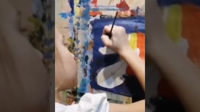 Курс "Живопись" Работы наших художников. смотреть онлайн