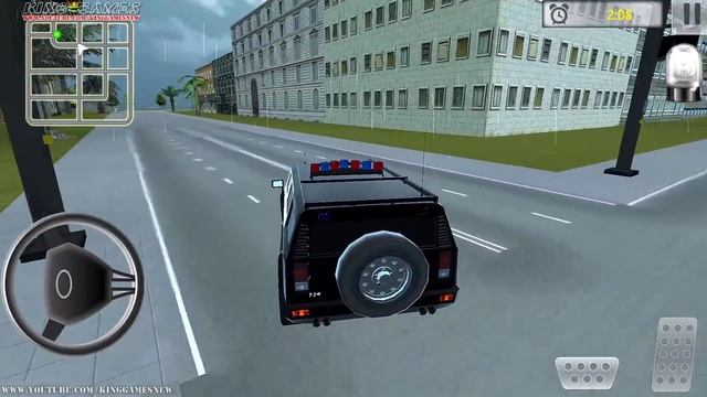 US Police Car Chase Driver Simulator - Crime Transport Prisoner Driving - Android GamePlay #2 смотреть онлайн