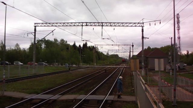 Легенда Павелецкого хода - ЭР2К-1150 в городе Домодедово следует из Узуново смотреть онлайн