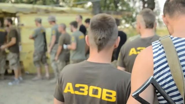 Тренировочный лагерь АЗОВА. День четвёртый. Утро. смотреть онлайн