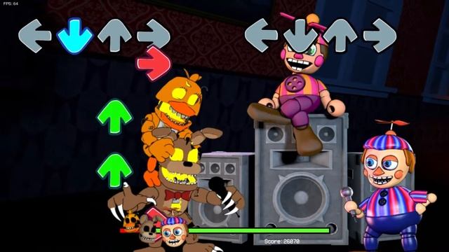 Friday Night Funkin ชําระแค้น Mod FNAF смотреть онлайн