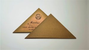 Военный  Треугольный конверт. Как легко сделать треугольный конверт оригами из бумаги формата А4