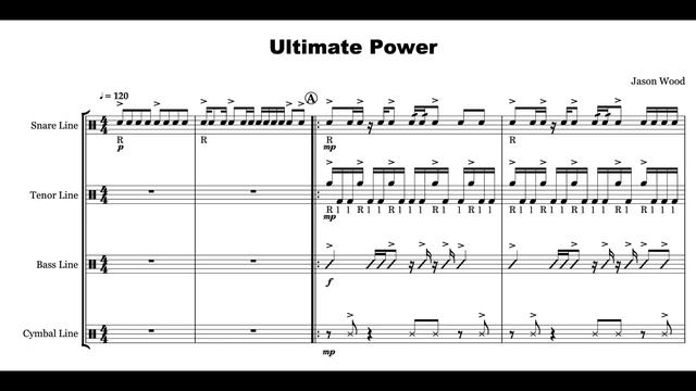 Ultimate Power - Drumline Cadence смотреть онлайн