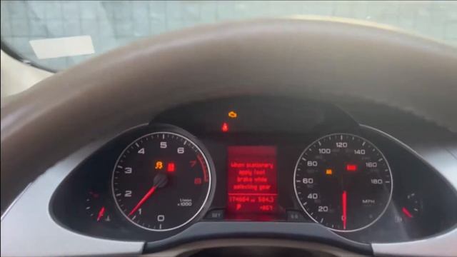 B8 Audi A4 ABS ESP malfunction / Parking Brake control 00473 faulty fixed! Code 00283 смотреть онлайн