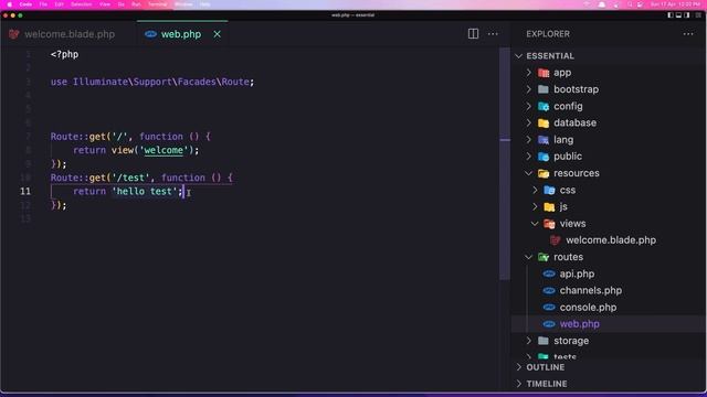 #5 Routes and Layouts | Laravel 9 Essentials Tutorial смотреть онлайн